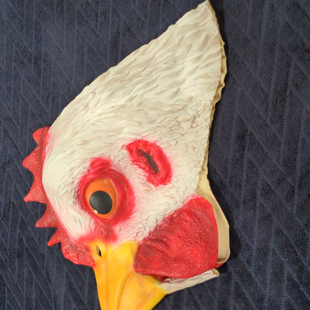 Rubber Chicken Mask Halloween VG